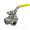 3-way stainless steel Ball valves